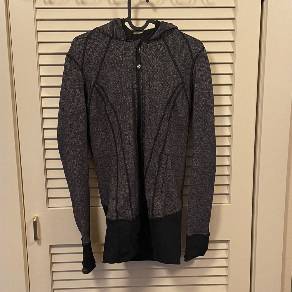 lululemon athletica Black and Gray Utility Jacket